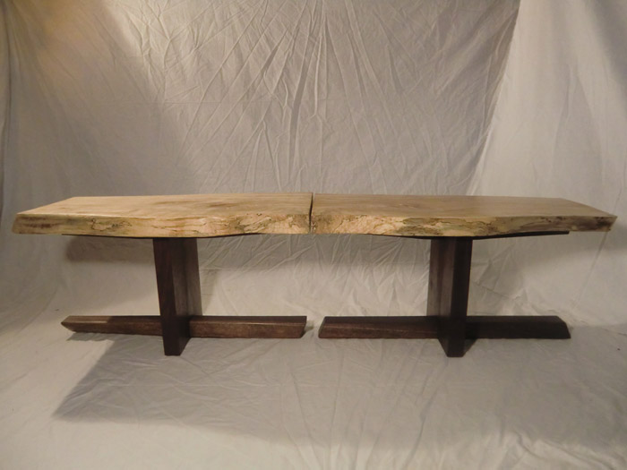 spalted twin coffee tables